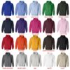 hoodie color chart - Sleep Token Band Store