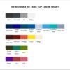 tank top color chart - Sleep Token Band Store